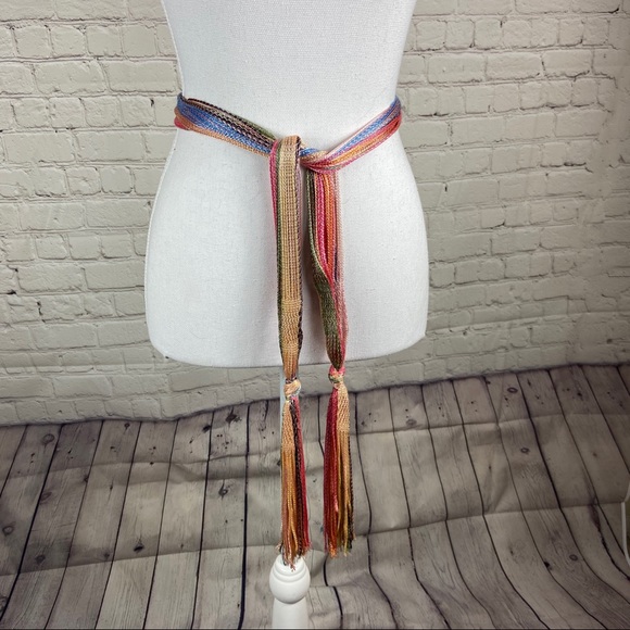 Accessories - Colorful String Tie Belt